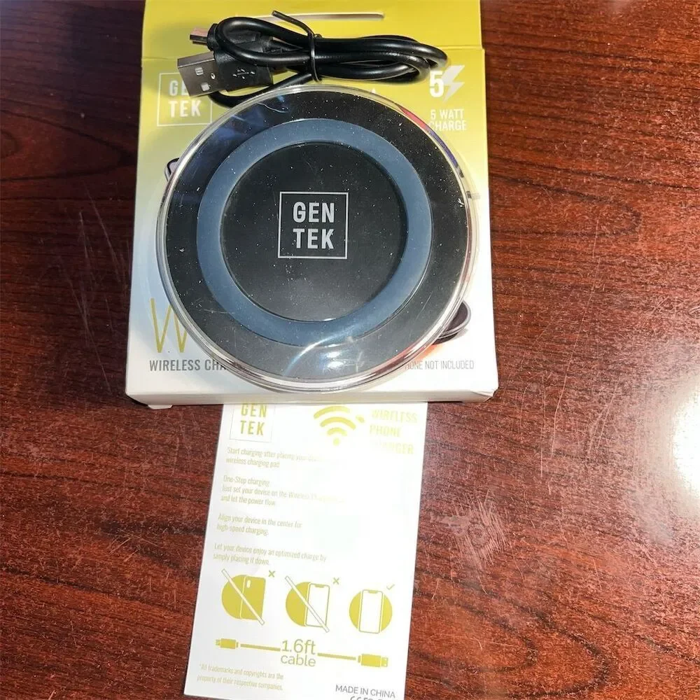 Gentek Wireless Charging Pad USB Connectivity 1 Unit